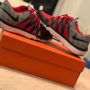 Men’s Ohio State Nike Free Trainer 5.0 V6 Amp